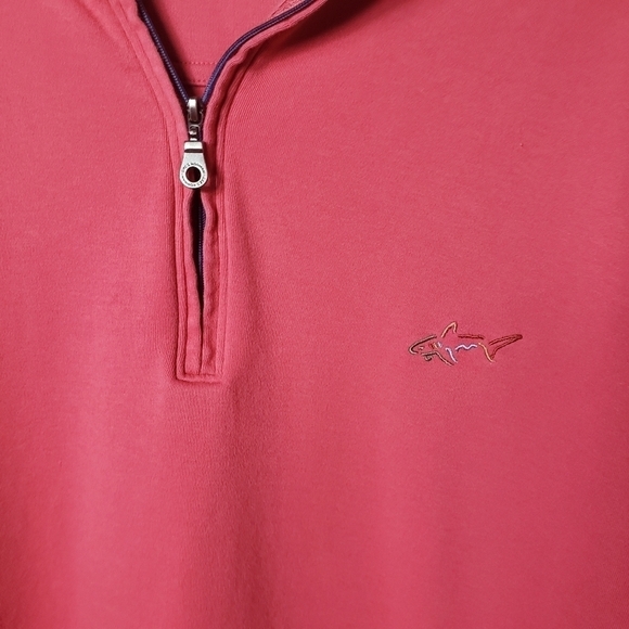 Greg Norman Golf Cotton Half-zip Pullover-Size XXL - Picture 2 of 6